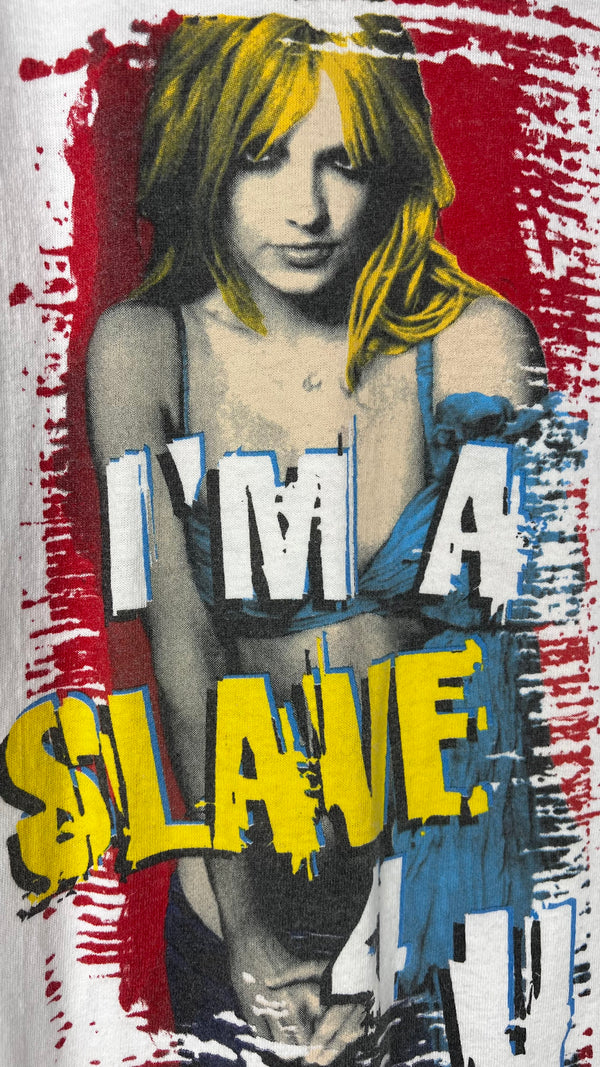 BRITNEY SPEARS RARE TOUR TEE |
I'M A SLAVE 4 U | SINGLE STITCH |
LARGE