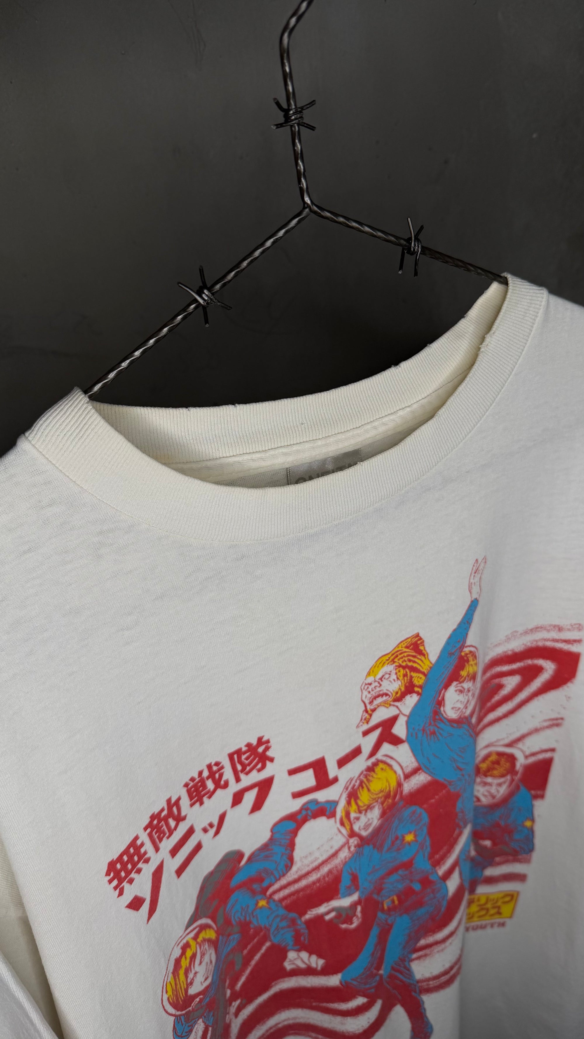 SONIC YOUTH HYSTERIC GLAMOUR ASTRONAUTS TEE | WHITE VARIANT