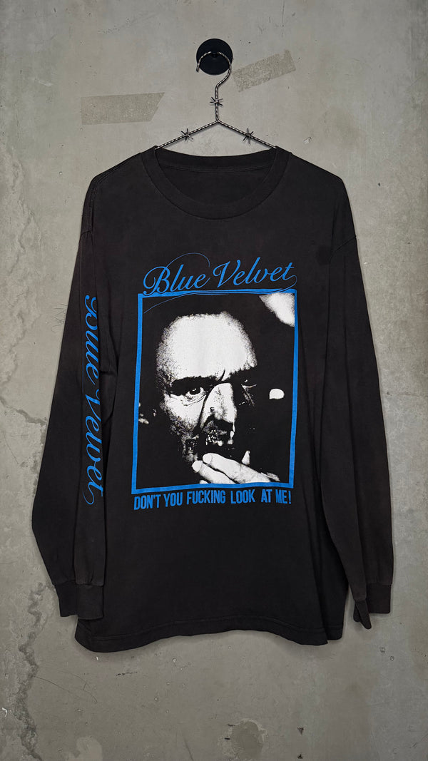 RARE DAVID LYNCH BLUE VELVET LONGSLEEVE TEE