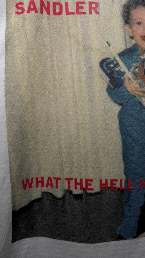 SIGNED ADAM SANDLER SUMMER TOUR 96’ STANDUP COMEDY TEE | CHILD SANDLER | WHAT THE HELL HAPPENED TO ME?