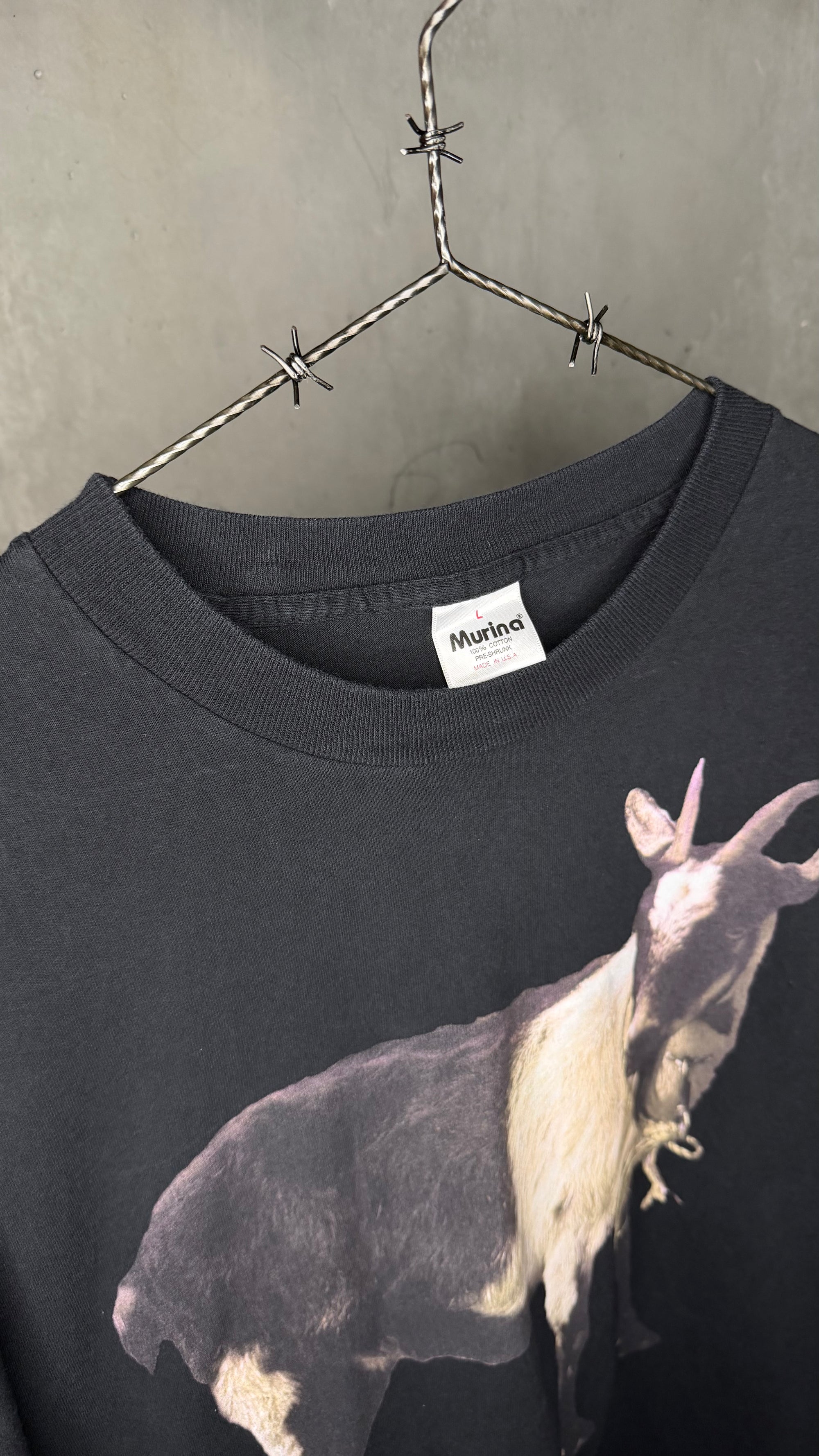 ADAM SANDLER GOAT TEE | ‘WHAT THE HELL HAPPENED TO ME?’ STAND-UP SUMMER TOUR 96’