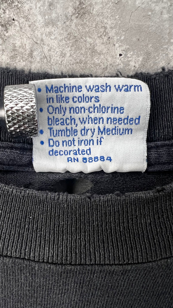 NINE INCH NAIL ‘FURTHER DOWN THE SPIRAL’ THRASHED & FADED ROPE TEE | NIN