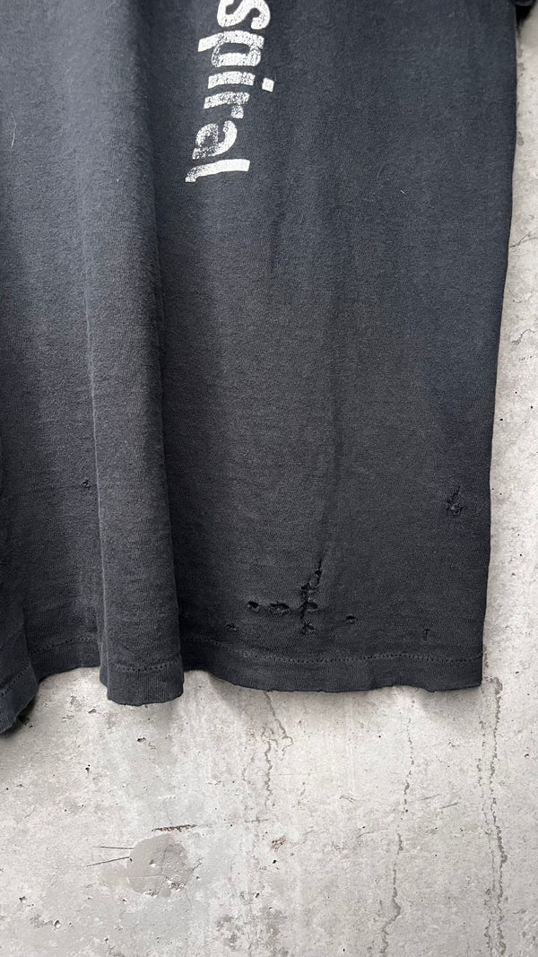 NINE INCH NAIL ‘FURTHER DOWN THE SPIRAL’ THRASHED & FADED ROPE TEE | NIN