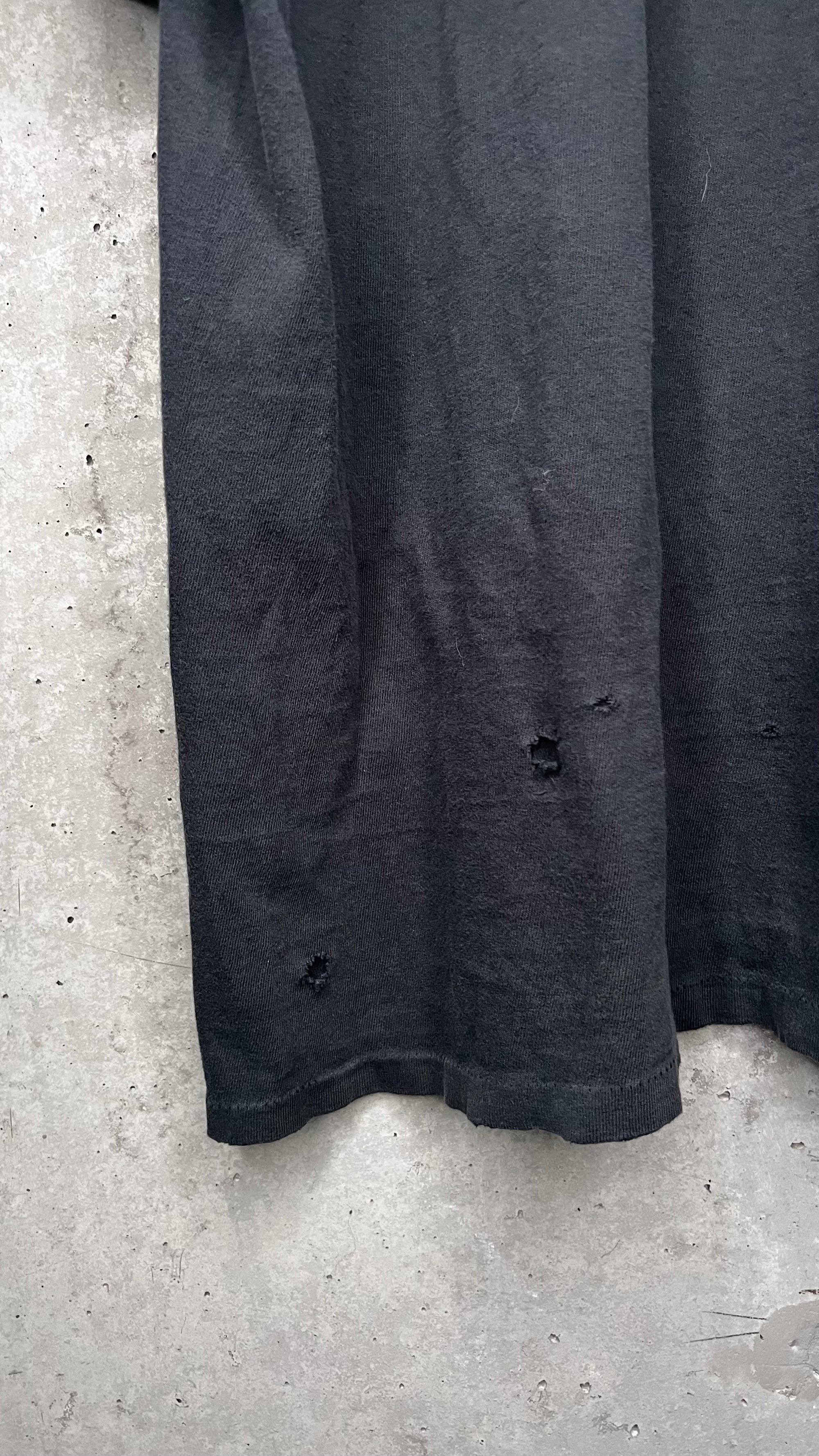 NINE INCH NAIL ‘FURTHER DOWN THE SPIRAL’ THRASHED & FADED ROPE TEE | NIN