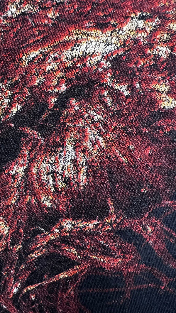 NINE INCH NAIL ‘FURTHER DOWN THE SPIRAL’ THRASHED & FADED ROPE TEE | NIN