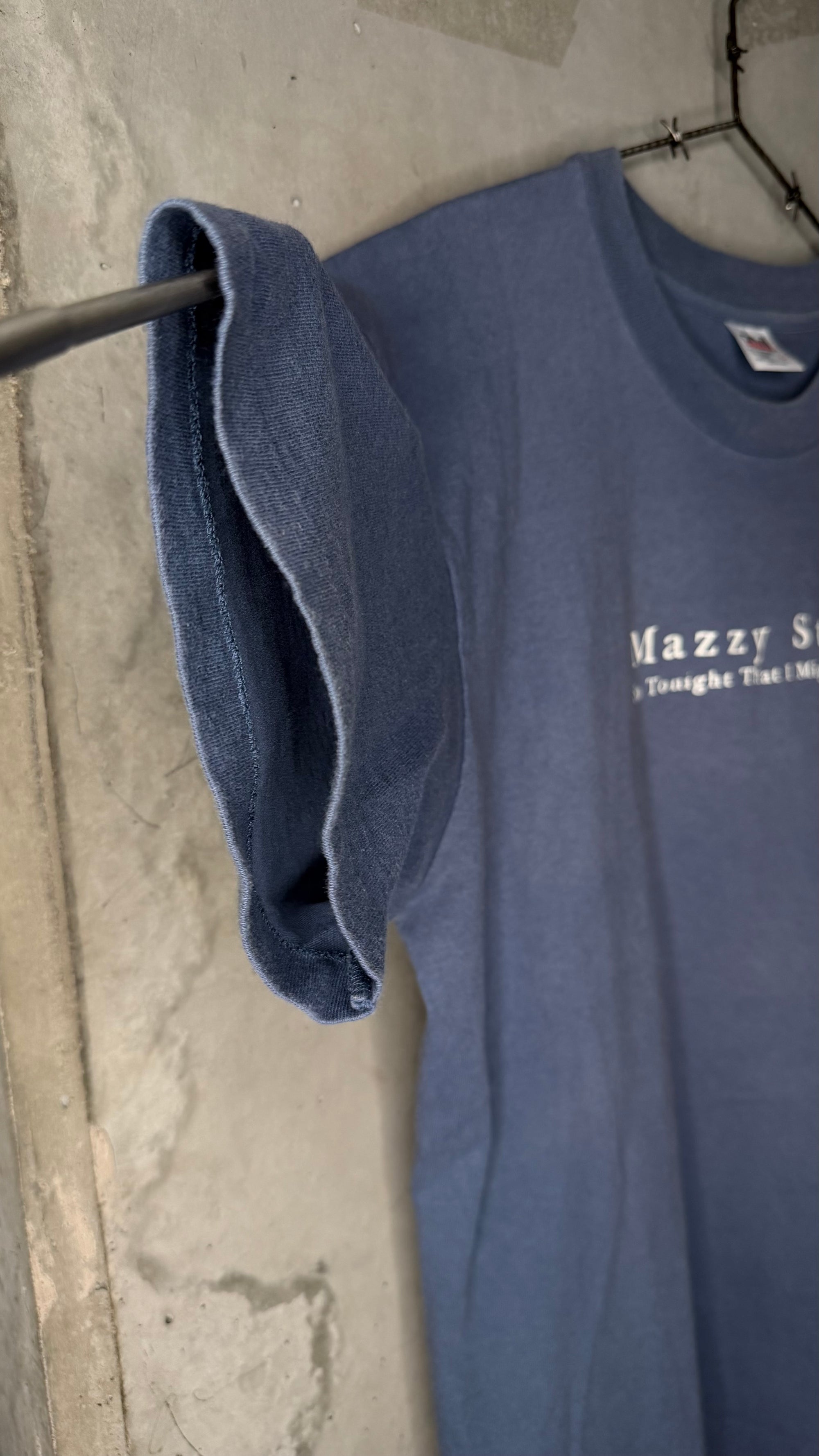 MAZZY STAR ‘SO TONIGHT THAT I MIGHT SEE’ RADIO STATION ALBUM PROMO TEE | TOWER RECORDS & WDRE SLEEVE HIT
