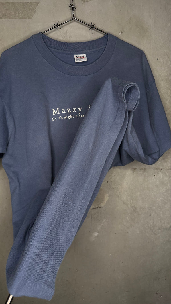 MAZZY STAR ‘SO TONIGHT THAT I MIGHT SEE’ RADIO STATION ALBUM PROMO TEE | TOWER RECORDS & WDRE SLEEVE HIT