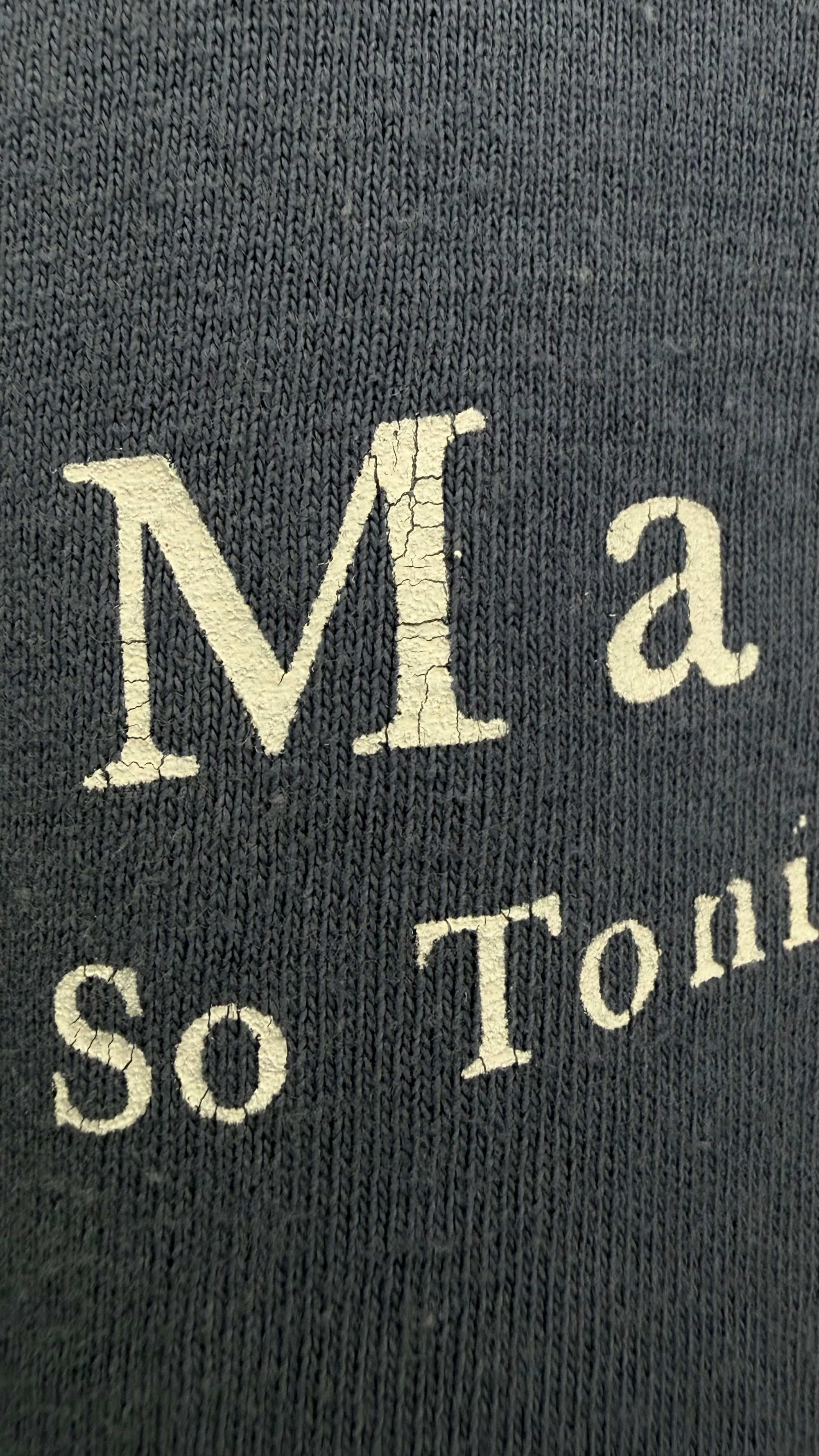 MAZZY STAR ‘SO TONIGHT THAT I MIGHT SEE’ RADIO STATION ALBUM PROMO TEE | TOWER RECORDS & WDRE SLEEVE HIT