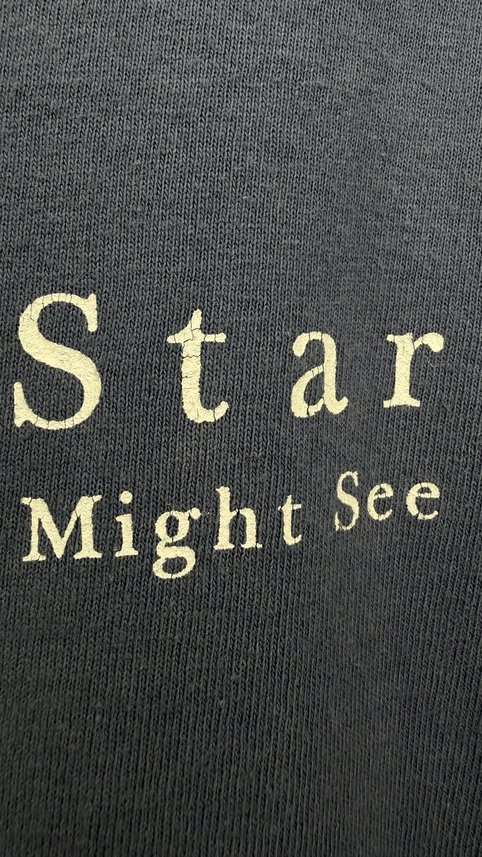 MAZZY STAR ‘SO TONIGHT THAT I MIGHT SEE’ RADIO STATION ALBUM PROMO TEE | TOWER RECORDS & WDRE SLEEVE HIT