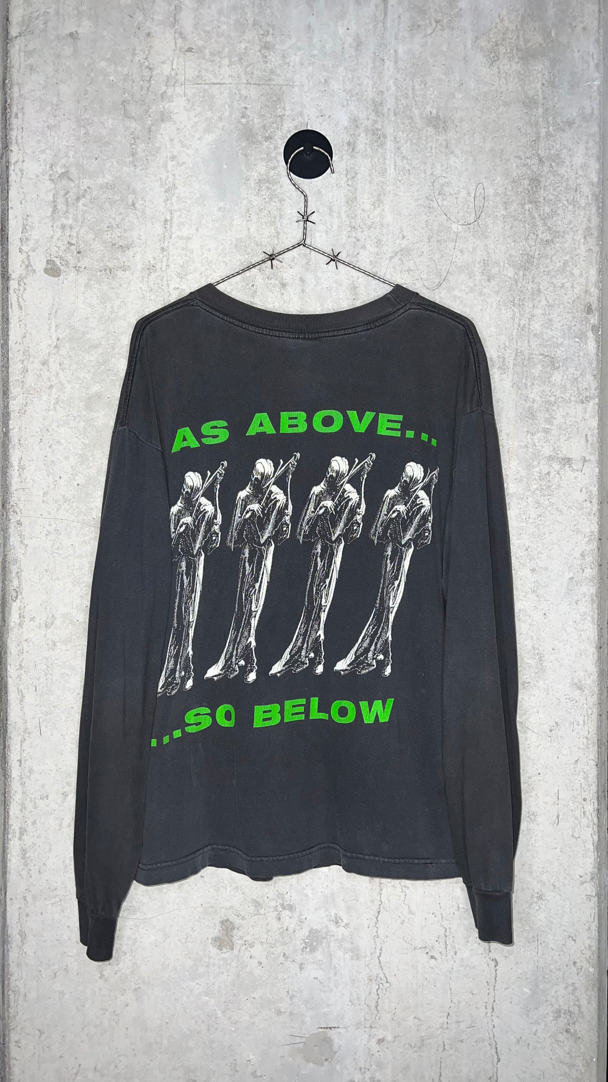 TYPE O NEGATIVE AFTER DARK LONG SLEEVE | AS ABOVE SO BELOW BACK HIT