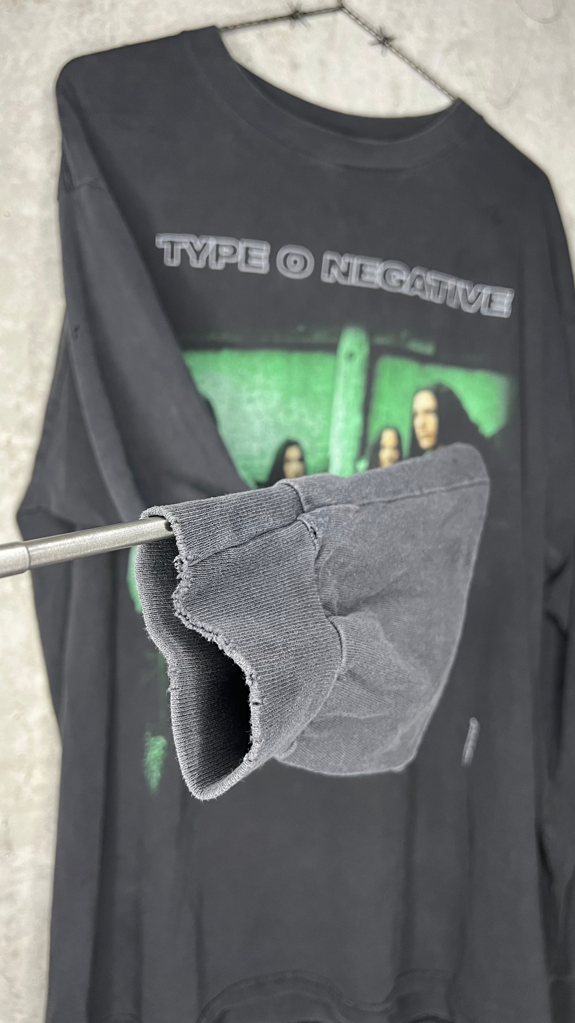 TYPE O NEGATIVE 4 DICKS FROM BROOKLYN LONG SLEEVE | SKELETON CREW BACK HIT