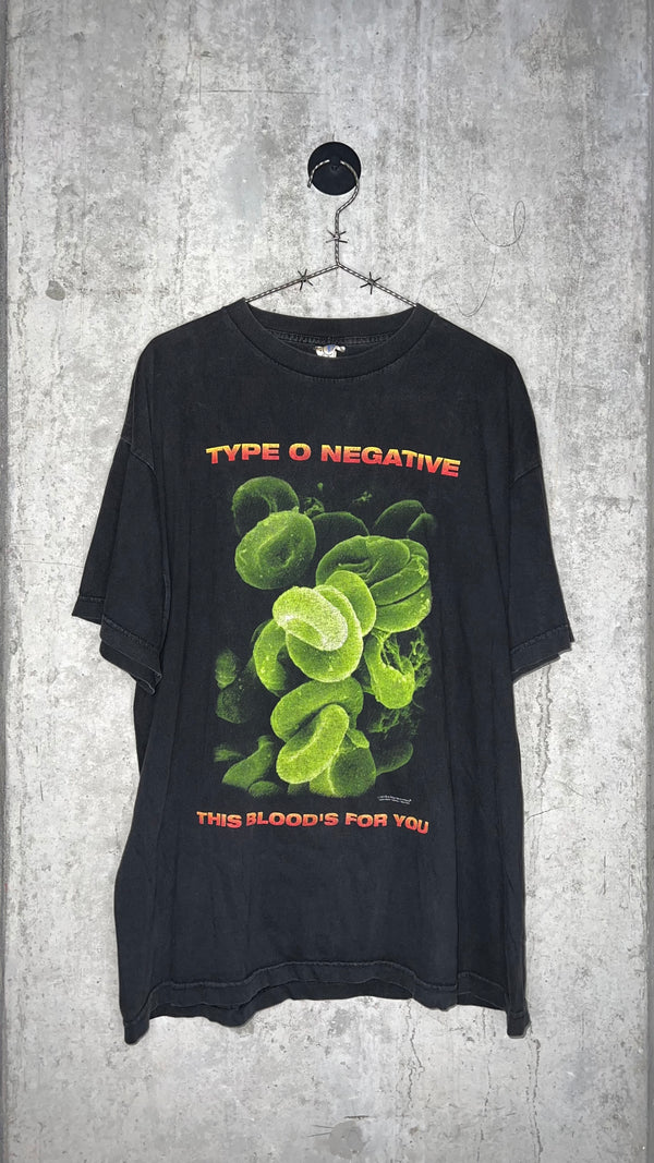 TYPE O NEGATIVE THIS BLOODS FOR YOU TEE | TEAM PROZAC