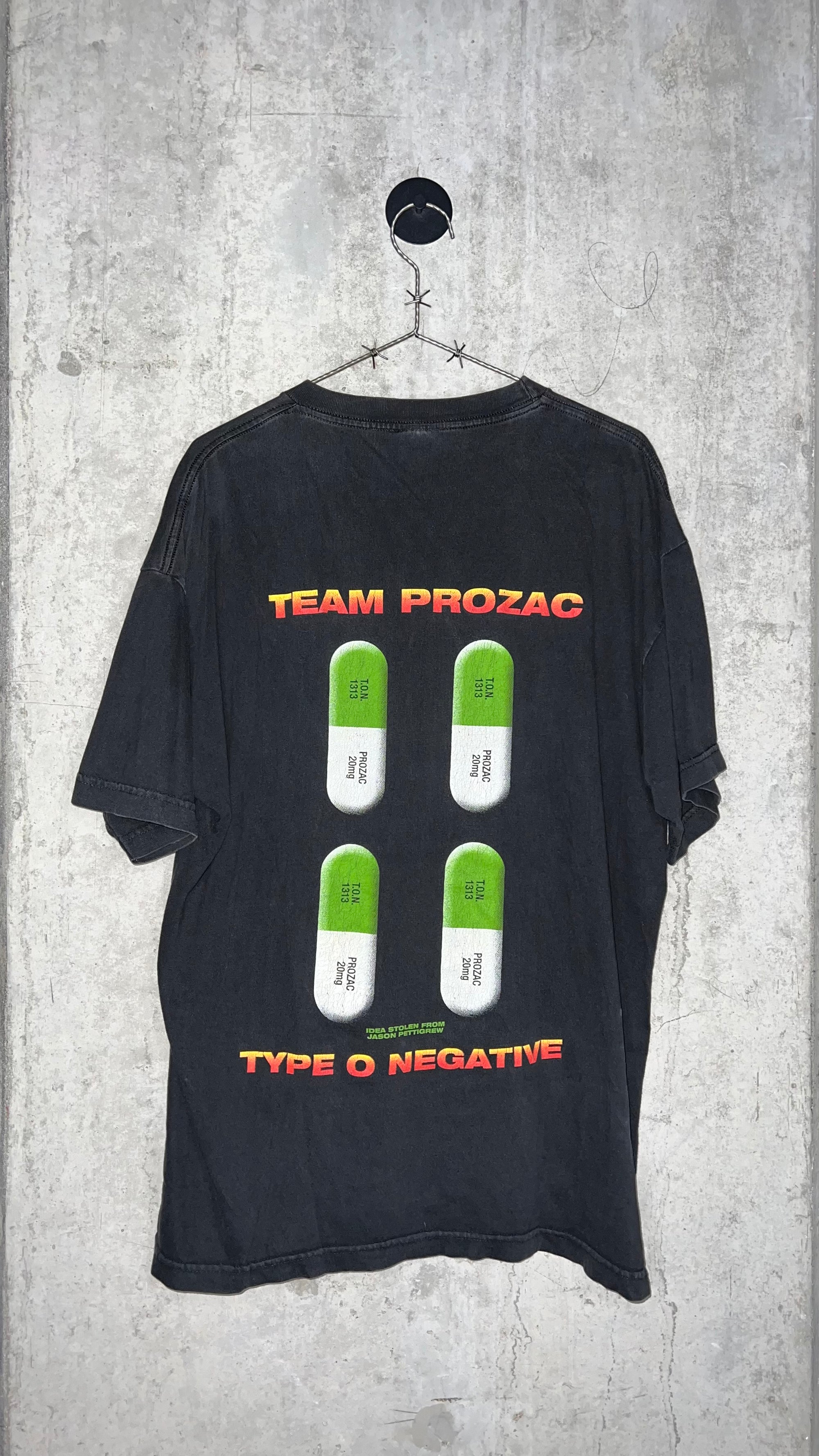 TYPE O NEGATIVE THIS BLOODS FOR YOU TEE | TEAM PROZAC