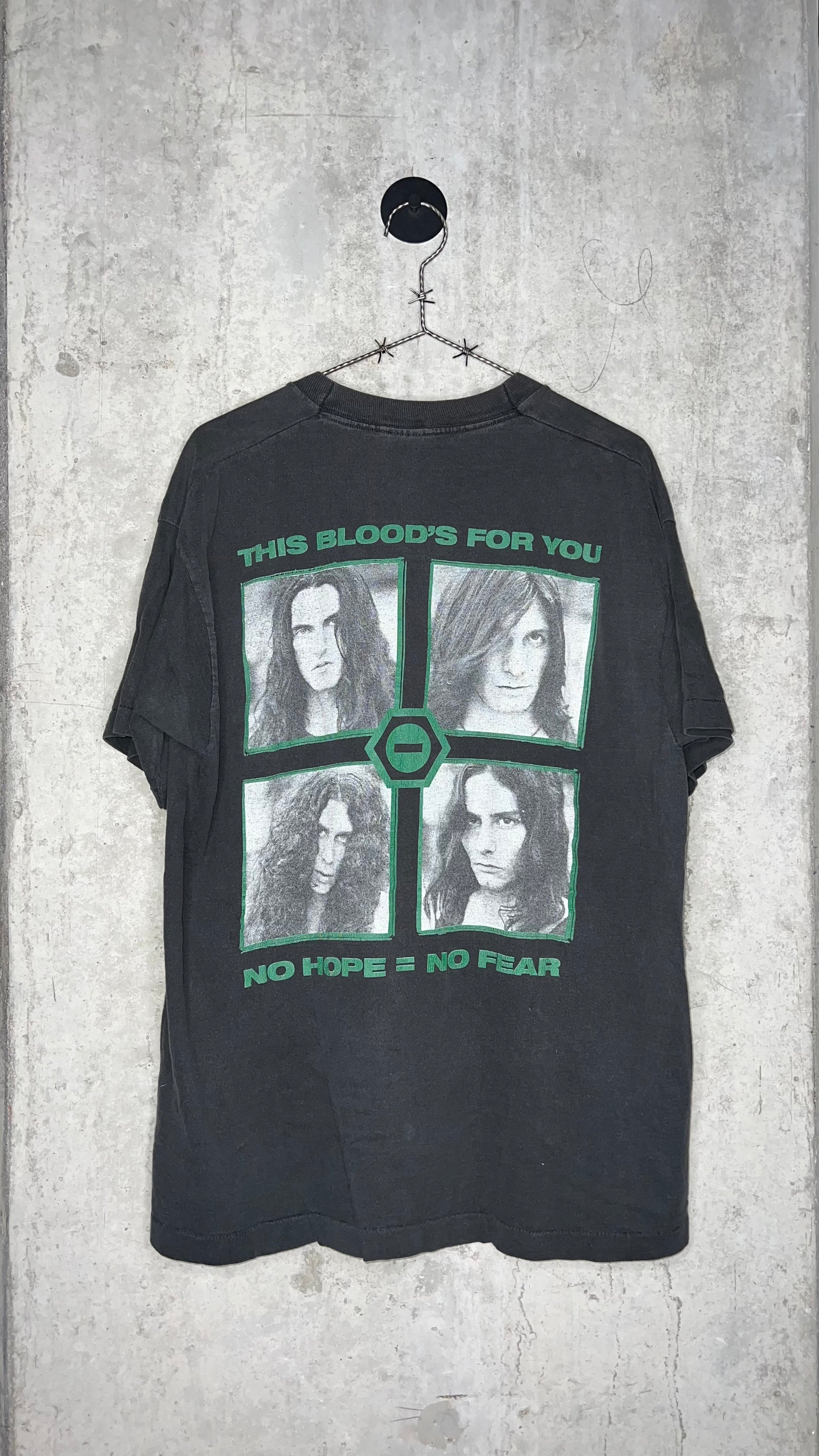 TYPE O NEGATIVE BLACK NO. 1 TEE | THIS BLOOD’S FOR YOU BACK HIT