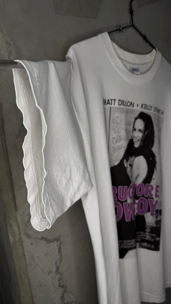 DRUGSTORE COWBOY MOVIE PROMO TEE | MATT DILLON &  KELLY LYNCH