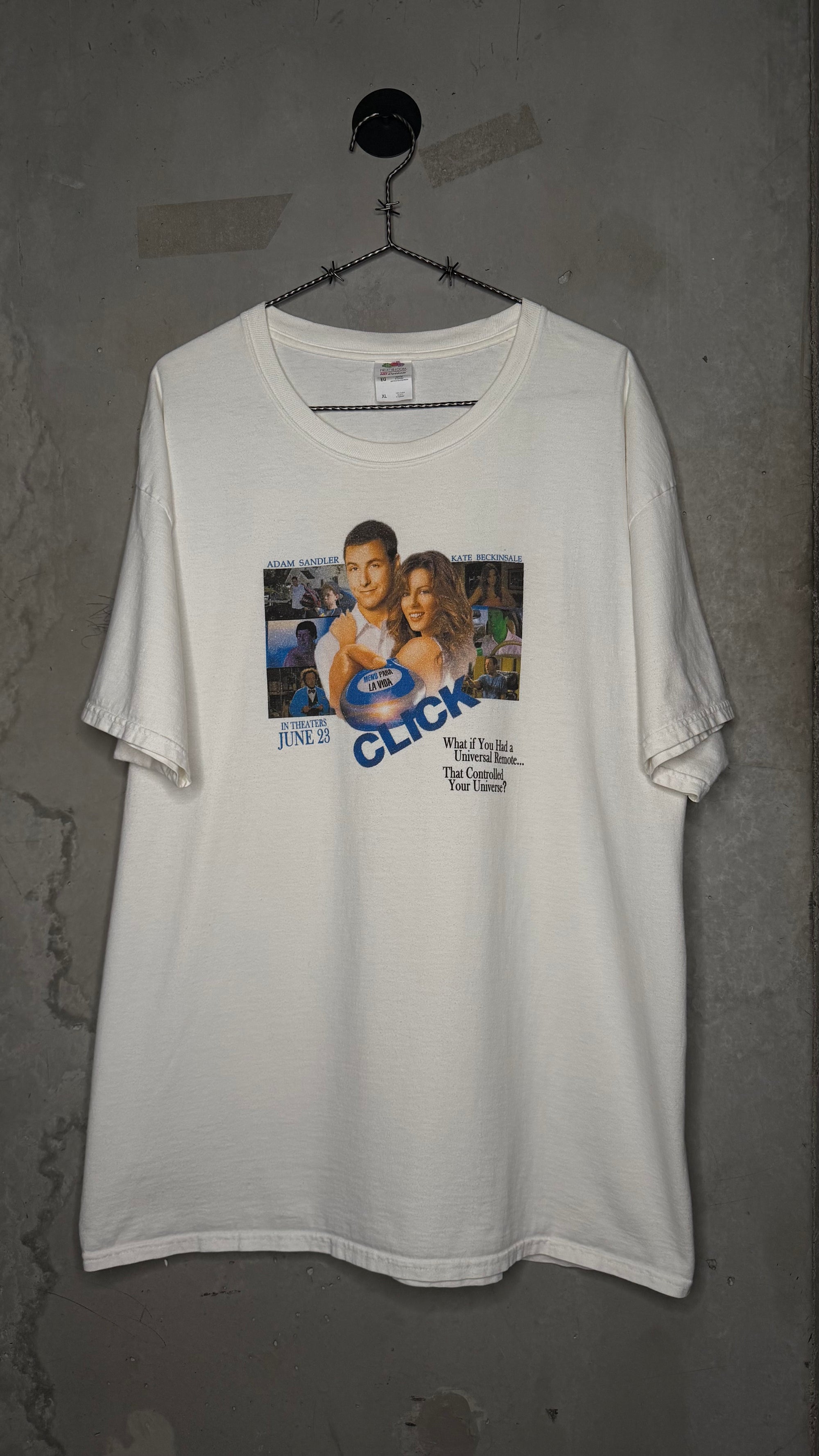 CLICK MOVIE PROMO TEE | ADAM SANDLER & KATE BECKINSALE