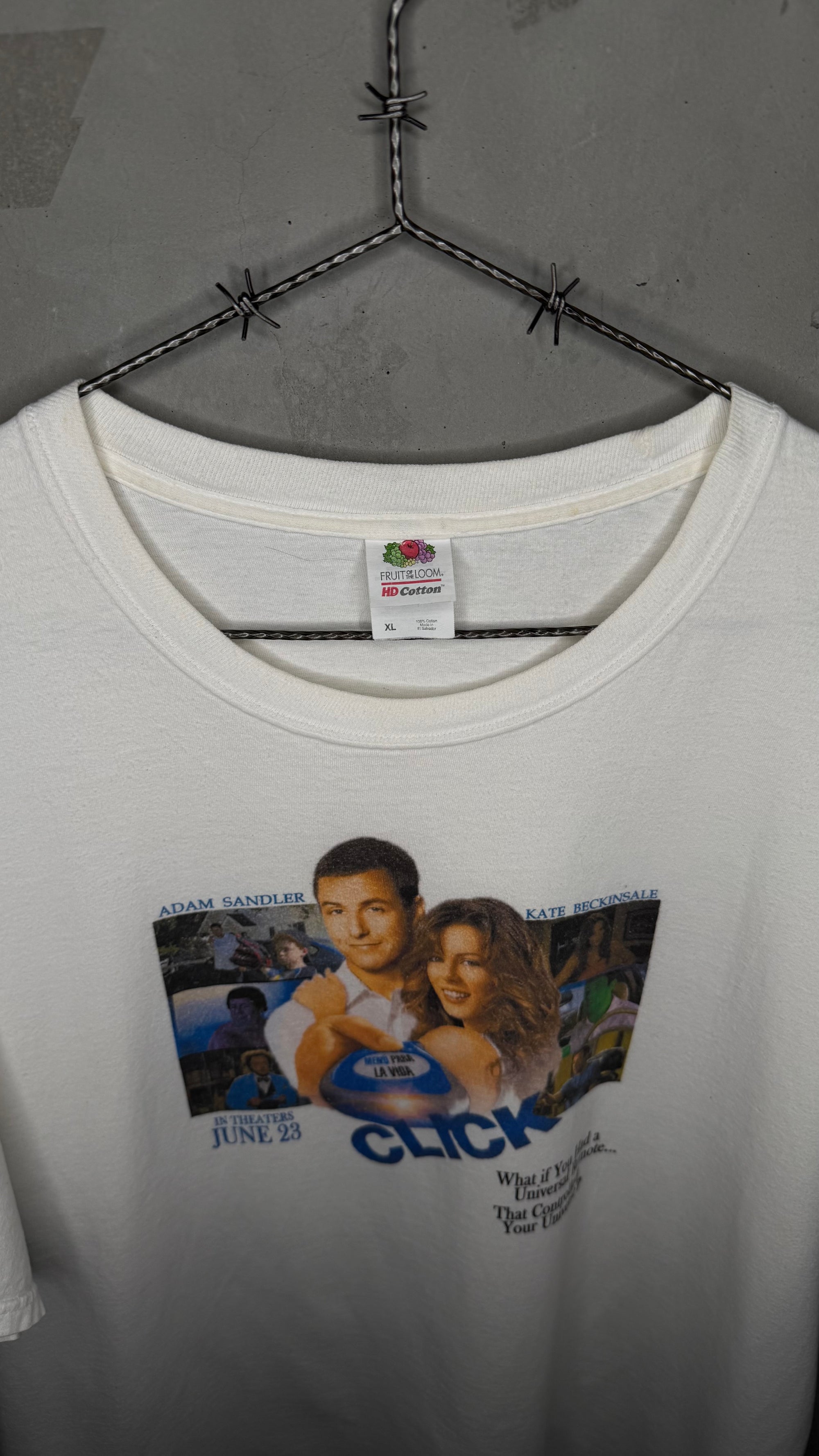 CLICK MOVIE PROMO TEE | ADAM SANDLER & KATE BECKINSALE
