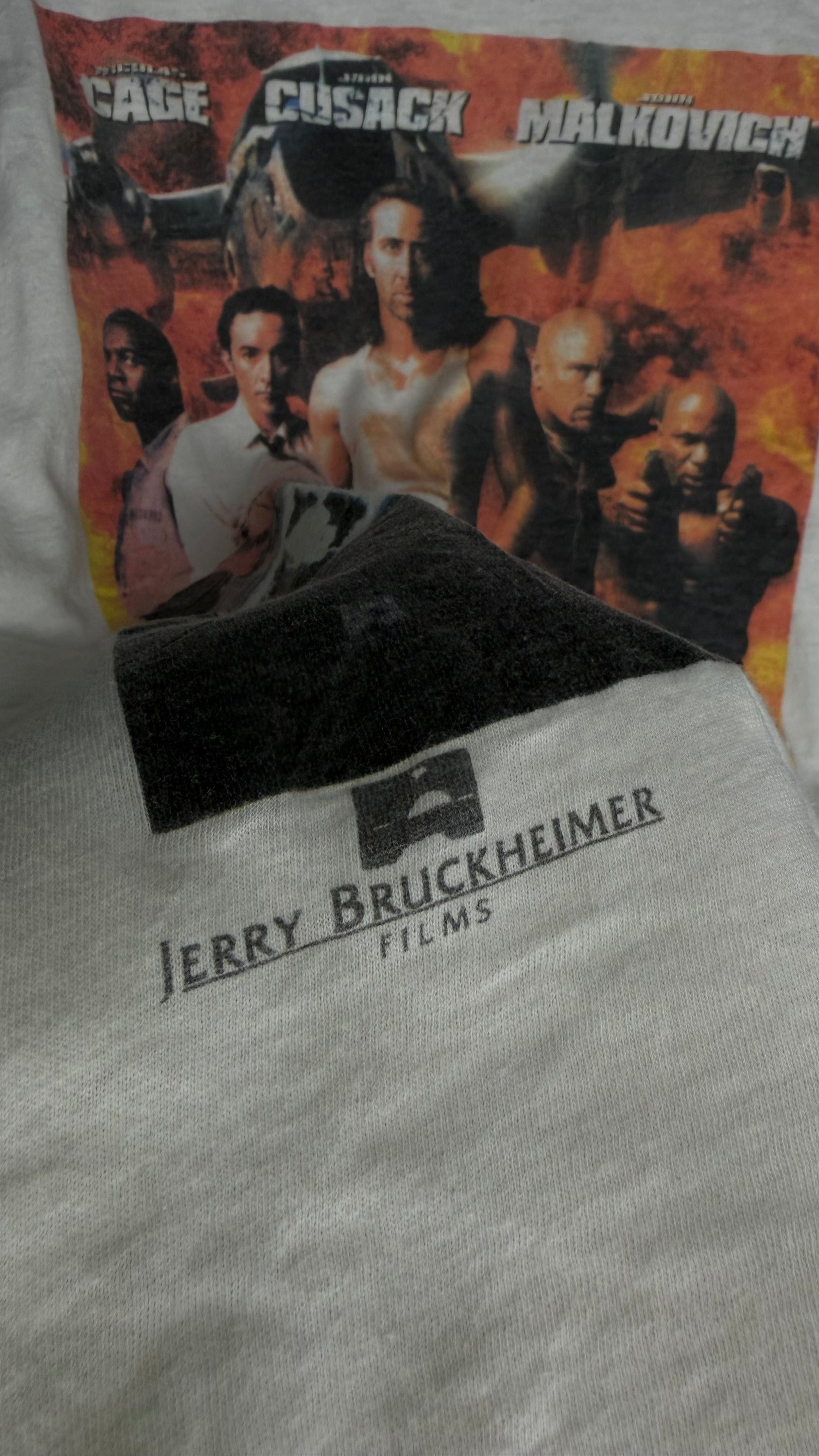 CON AIR MOVIE TEE | RARE VIDEO STORE EMPLOYEE PROMO