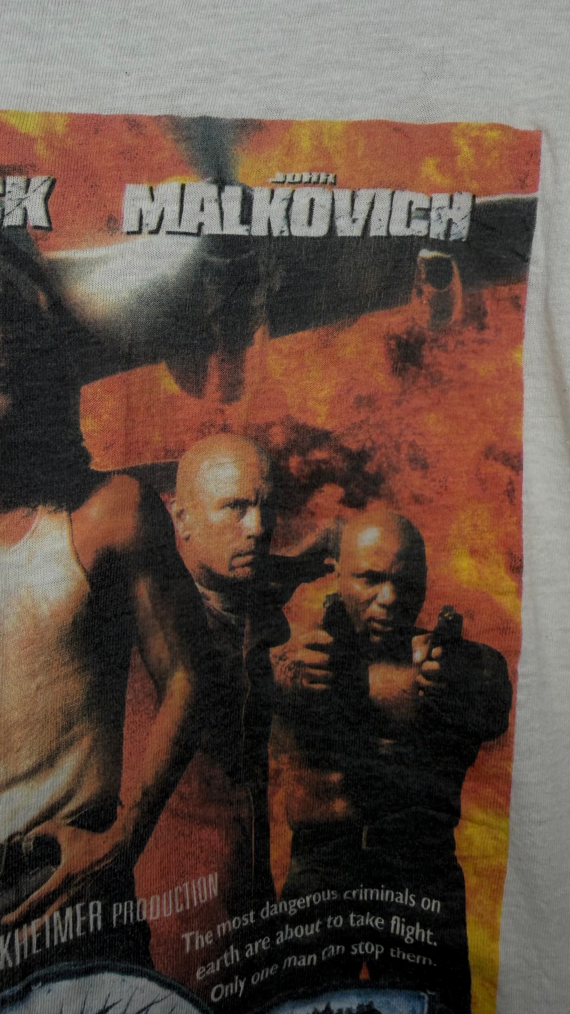 CON AIR MOVIE TEE | RARE VIDEO STORE EMPLOYEE PROMO