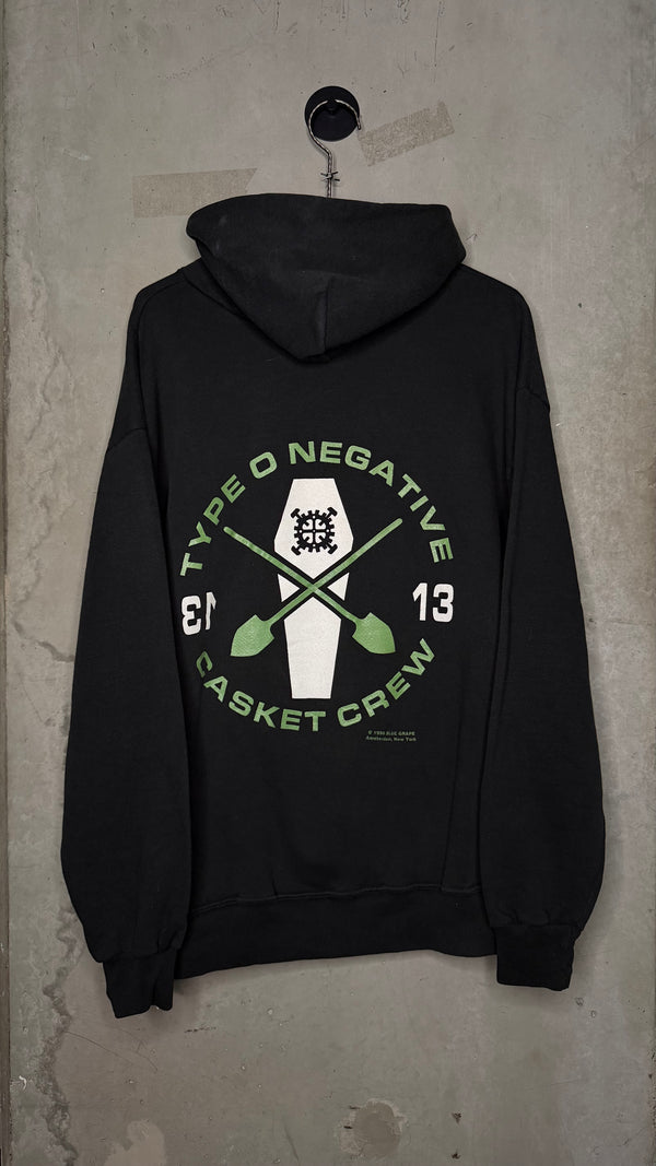 TYPE O NEGATIVE BROTHERS IN BLOOD CASKET CREW HOODIE
