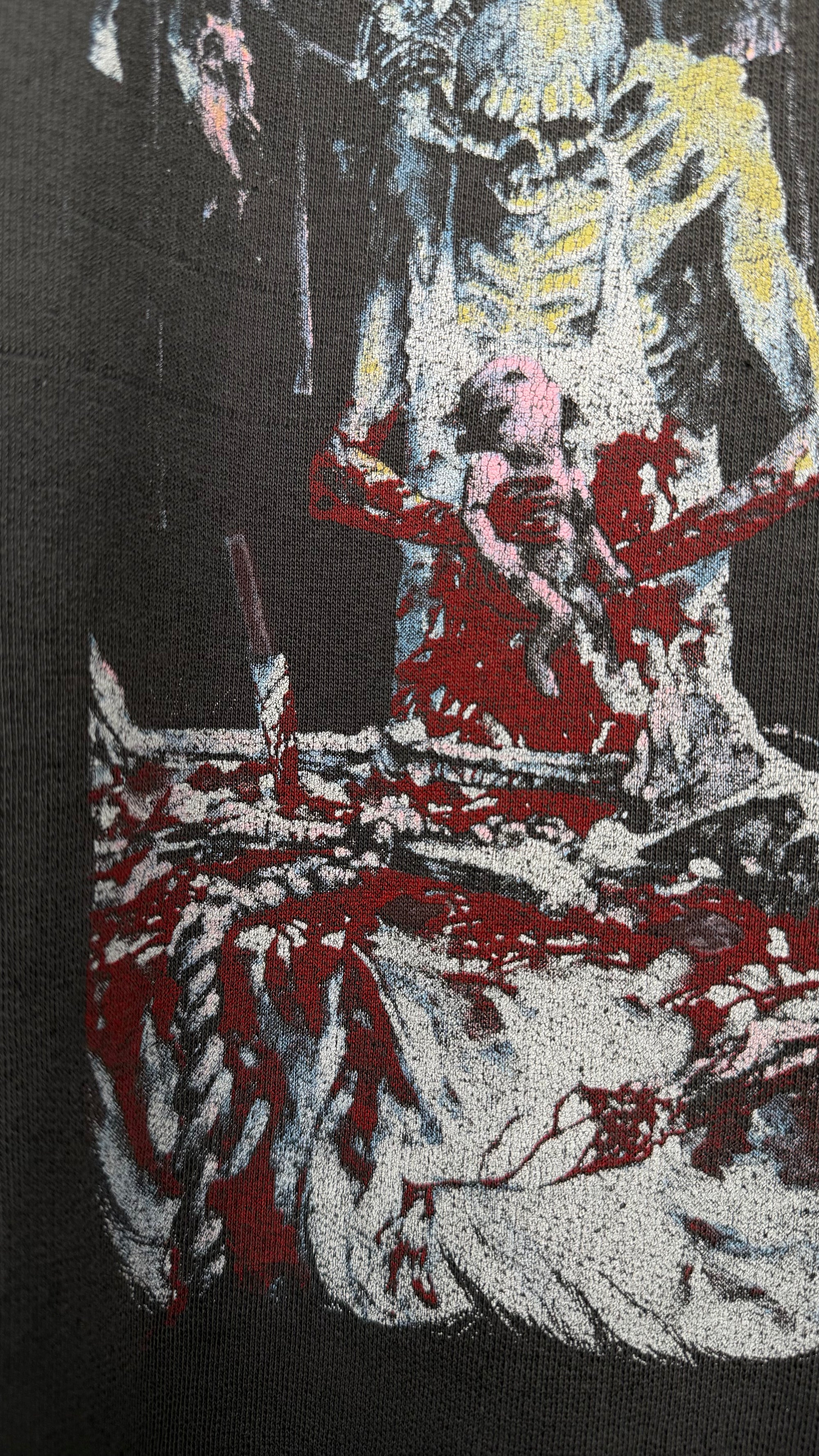 CANNIBAL CORPSE RARE BUTCHERED AT BIRTH CREWNECK FADER