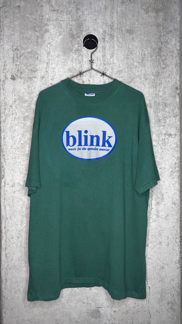 BLINK ‘MUSIC FOR THE SPANDEX WARRIOR’ TEE 94’ | PRE-182 ERA | ULTRA RARE BLINK 182 | HANDMADE BY TOM DELONGE & MARK HOPPUS