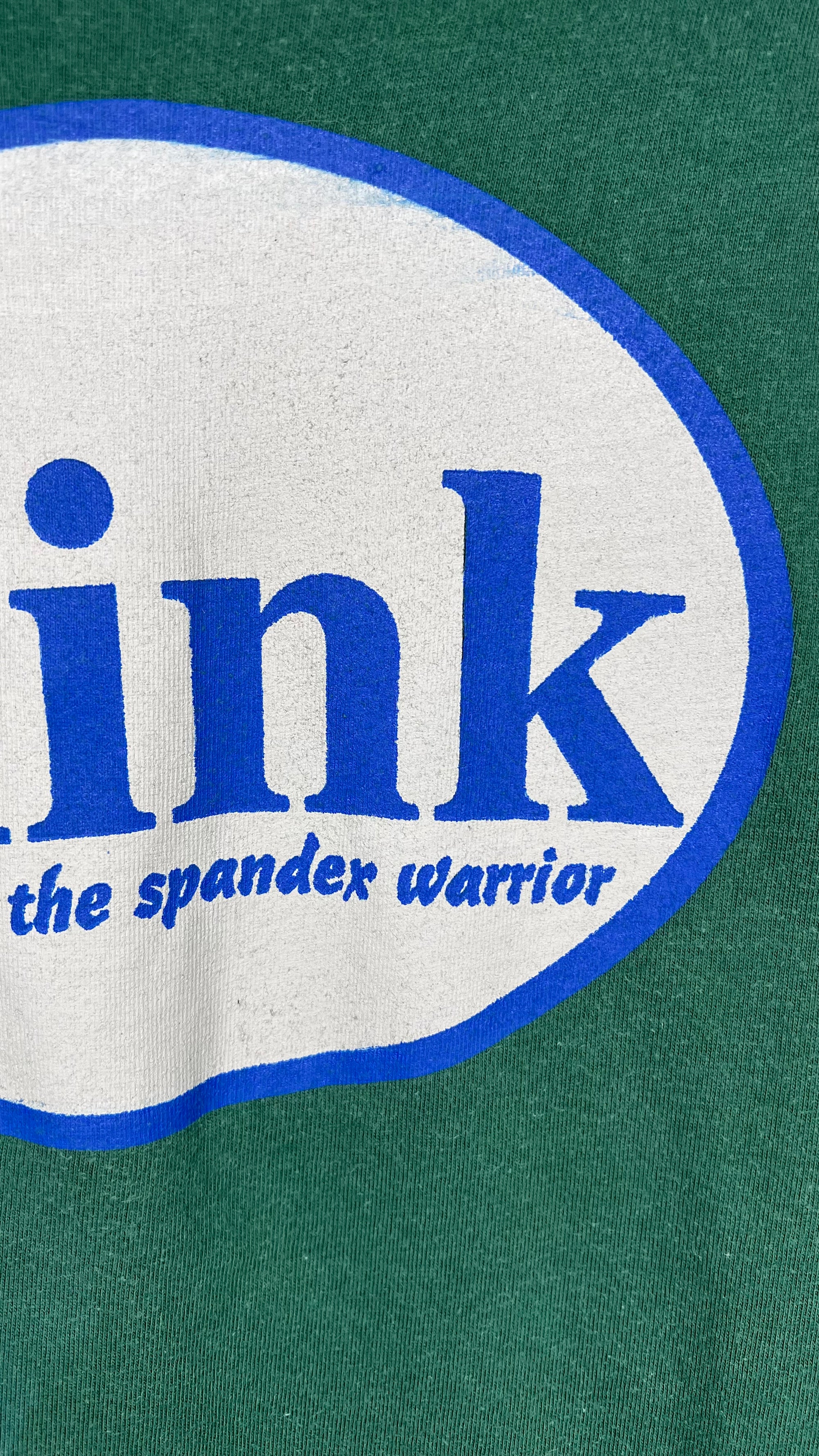 BLINK ‘MUSIC FOR THE SPANDEX WARRIOR’ TEE 94’ | PRE-182 ERA | ULTRA RARE BLINK 182 | HANDMADE BY TOM DELONGE & MARK HOPPUS