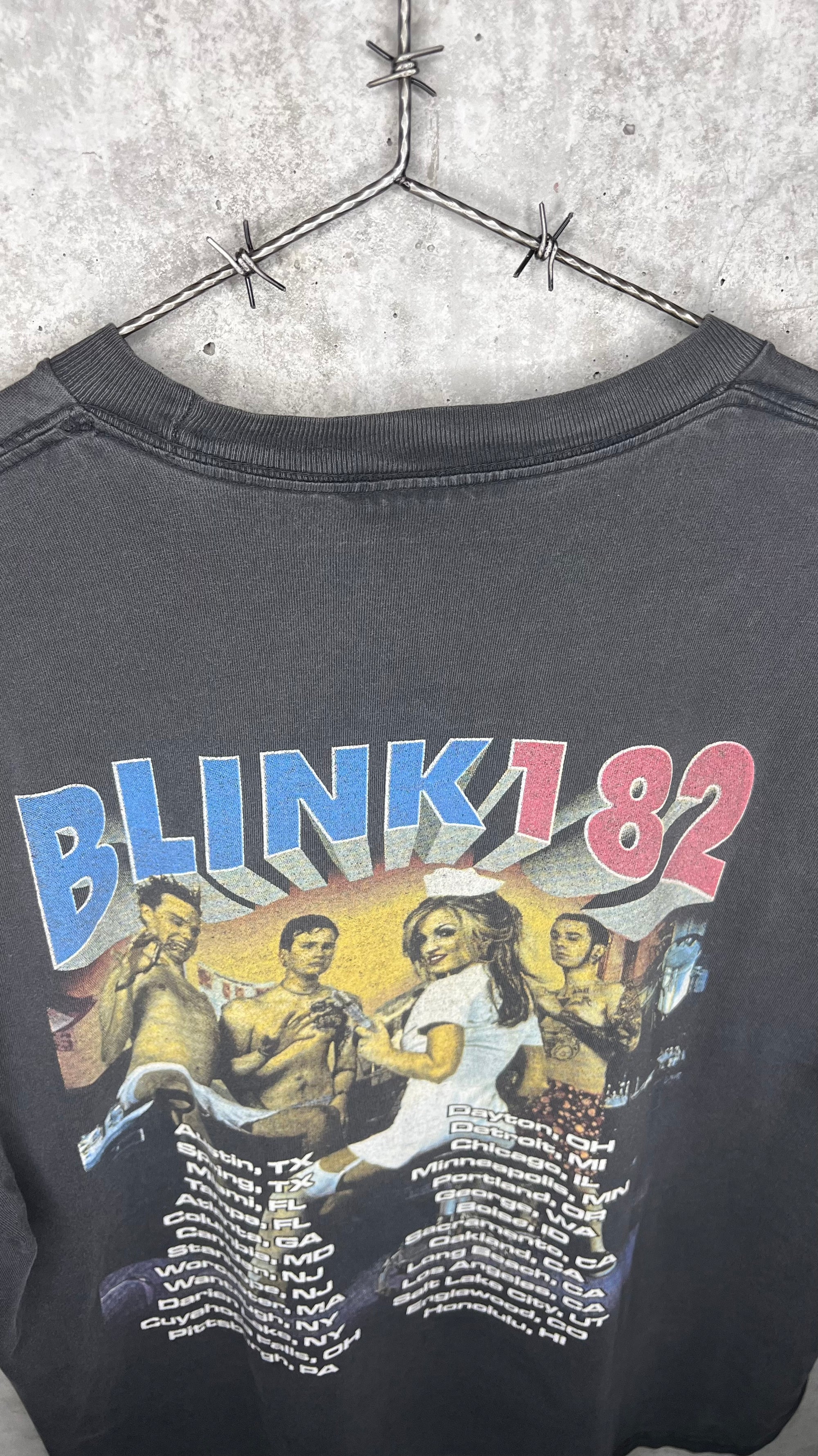 BLINK 182 ENEMA OF THE STATE TOUR TEE