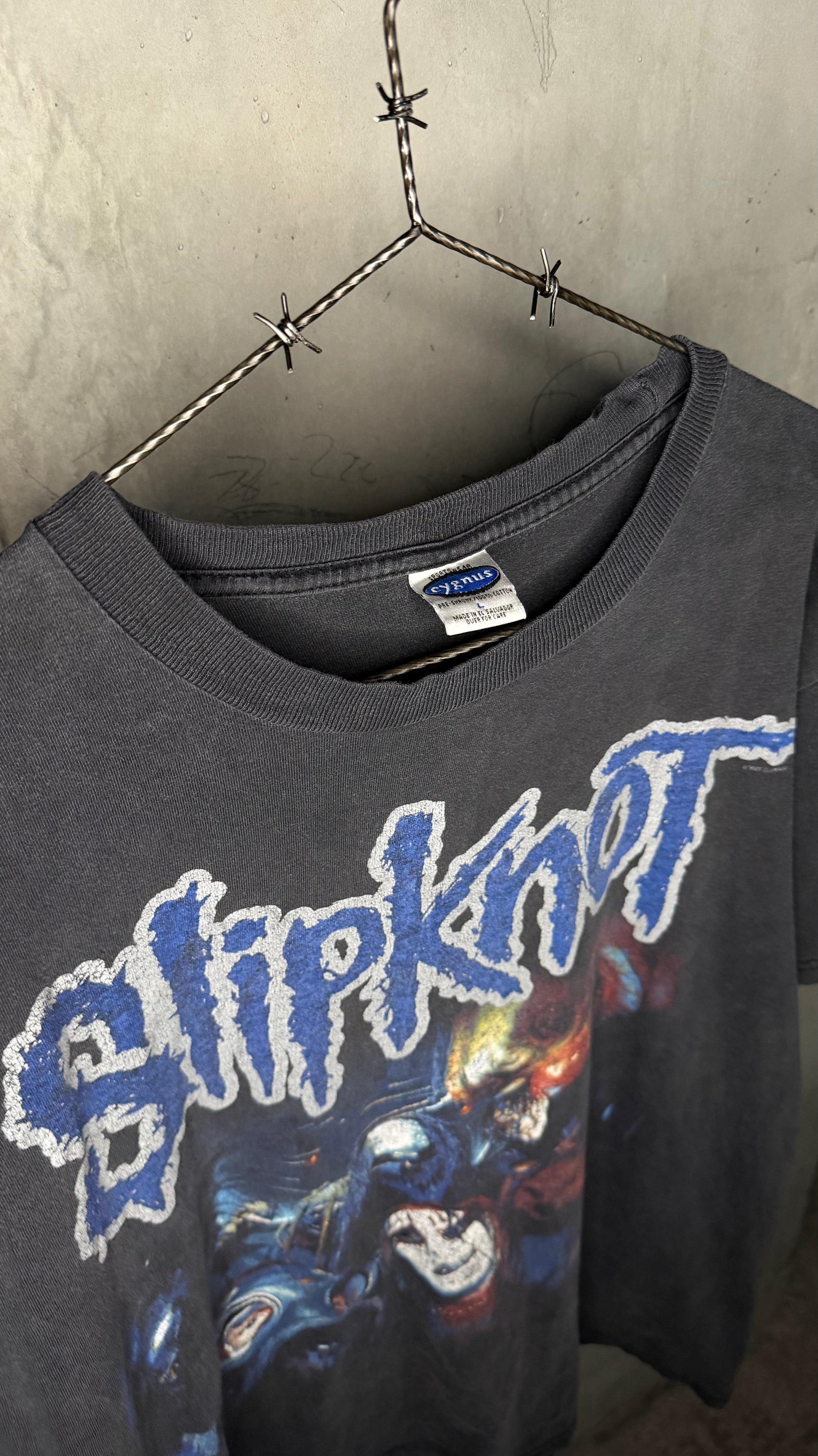 SLIPKNOT IOWA ERA BAND PORTRAIT FADER TEE