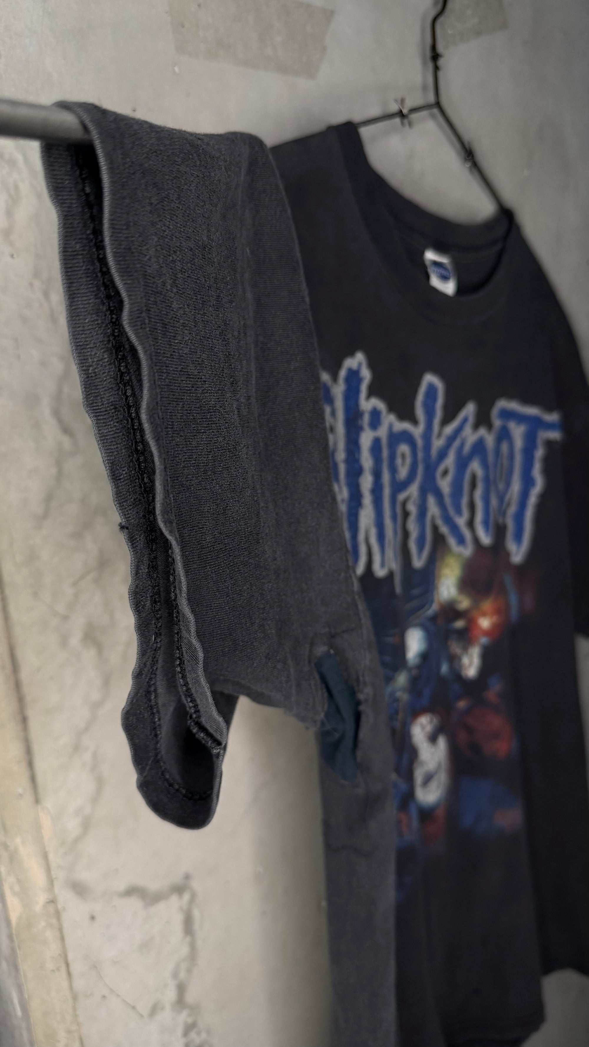 SLIPKNOT IOWA ERA BAND PORTRAIT FADER TEE