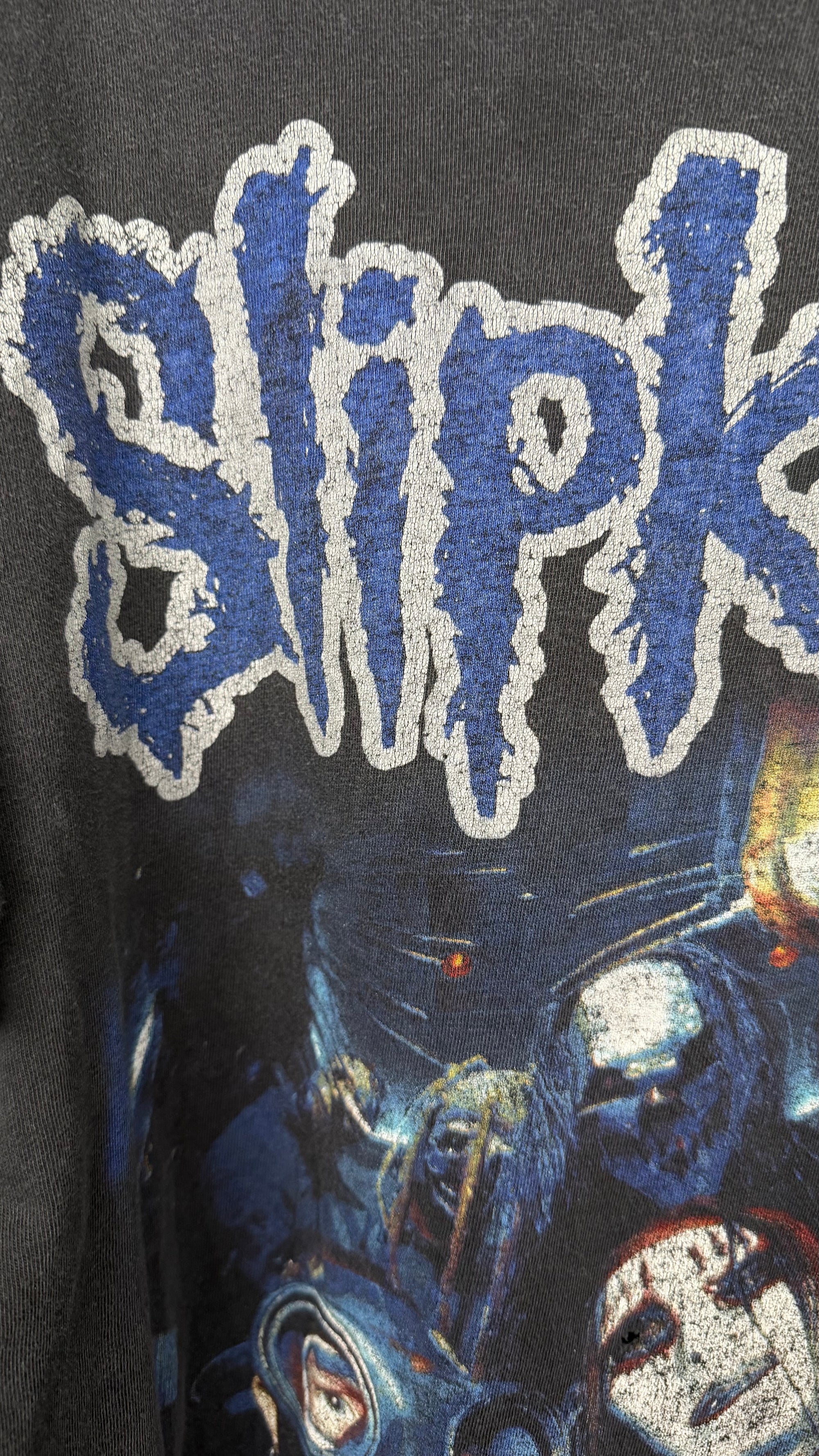 SLIPKNOT IOWA ERA BAND PORTRAIT FADER TEE