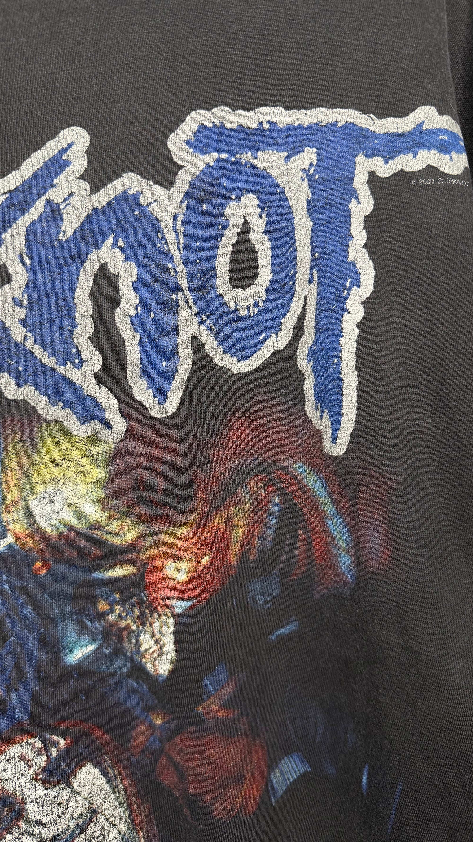 SLIPKNOT IOWA ERA BAND PORTRAIT FADER TEE