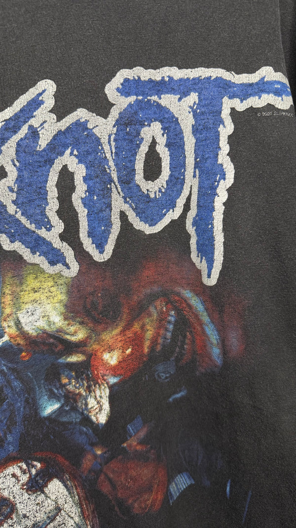 SLIPKNOT IOWA ERA BAND PORTRAIT FADER TEE