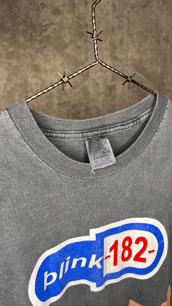 BLINK 182 BIG FACE MARK, TOM & TRAVIS BOXY LOT TEE FADER | ENEMA OF THE STATE TOUR ERA | FENIX TX & BAD RELIGION BACK HIT