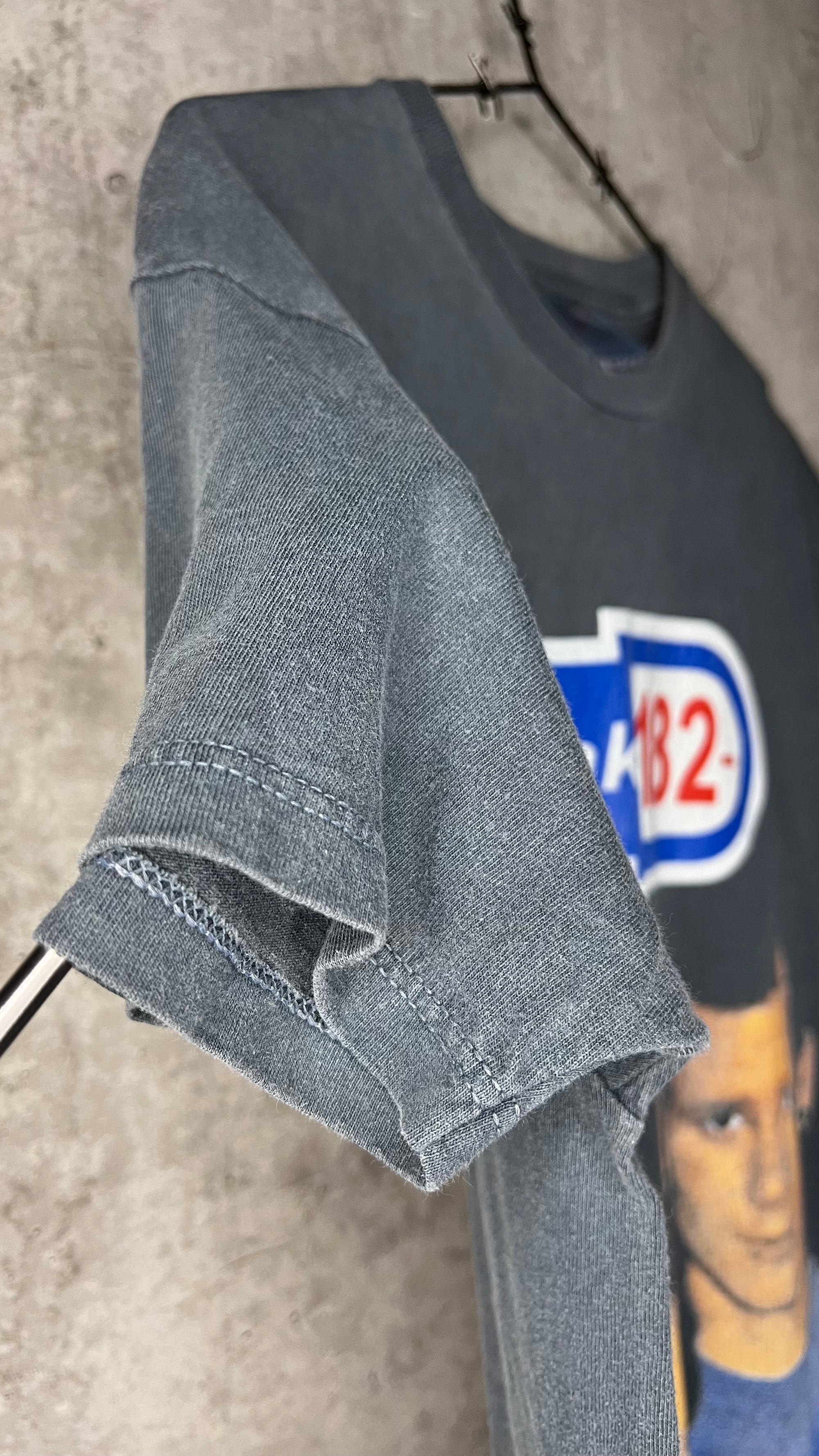 BLINK 182 BIG FACE MARK, TOM & TRAVIS BOXY LOT TEE FADER | ENEMA OF THE STATE TOUR ERA | FENIX TX & BAD RELIGION BACK HIT