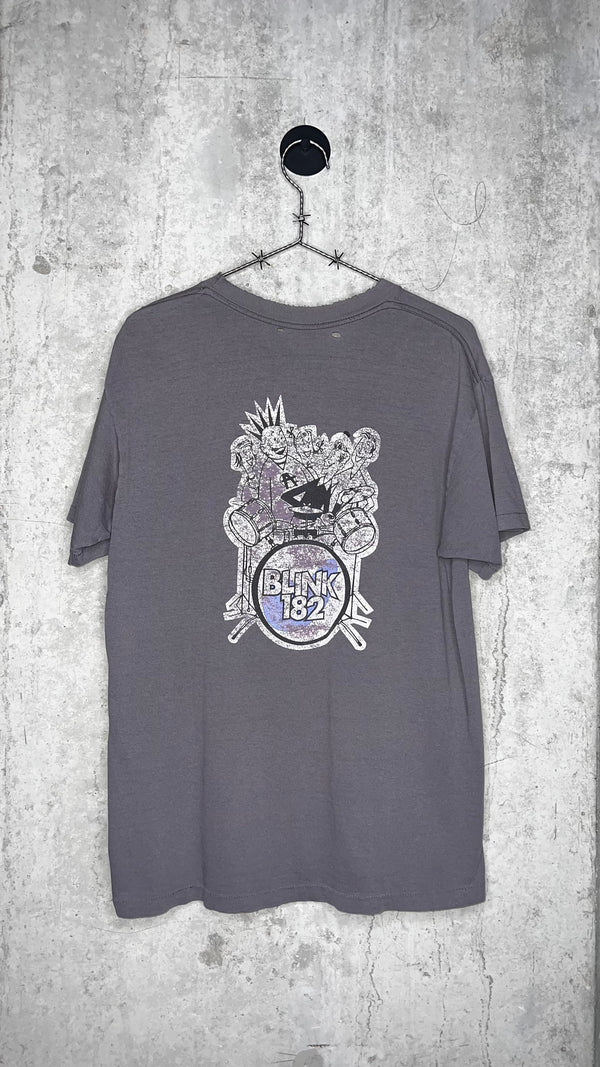 BLINK 182 PUNK SHOW FADED THRASHER TEE 96’ | DRUM KIT BACK HIT