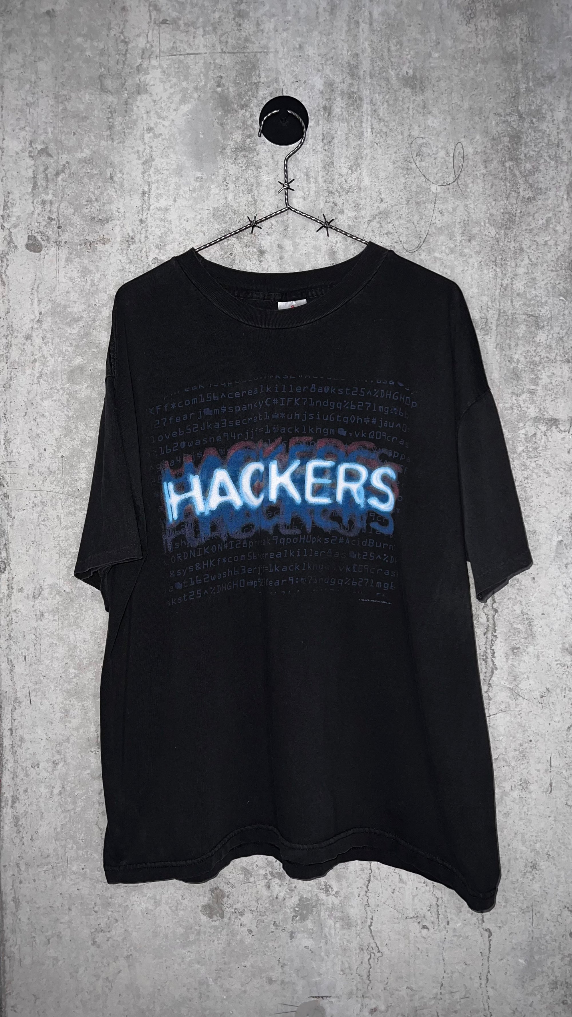 HACKERS CODE & TITLE HIT MOVIE TEE