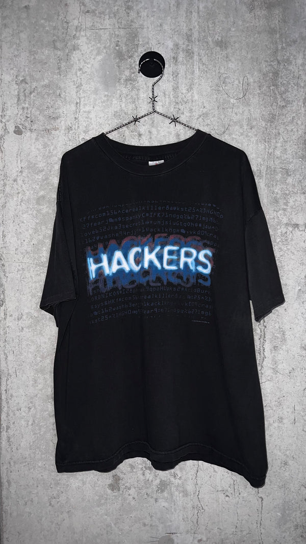 HACKERS CODE & TITLE HIT MOVIE TEE
