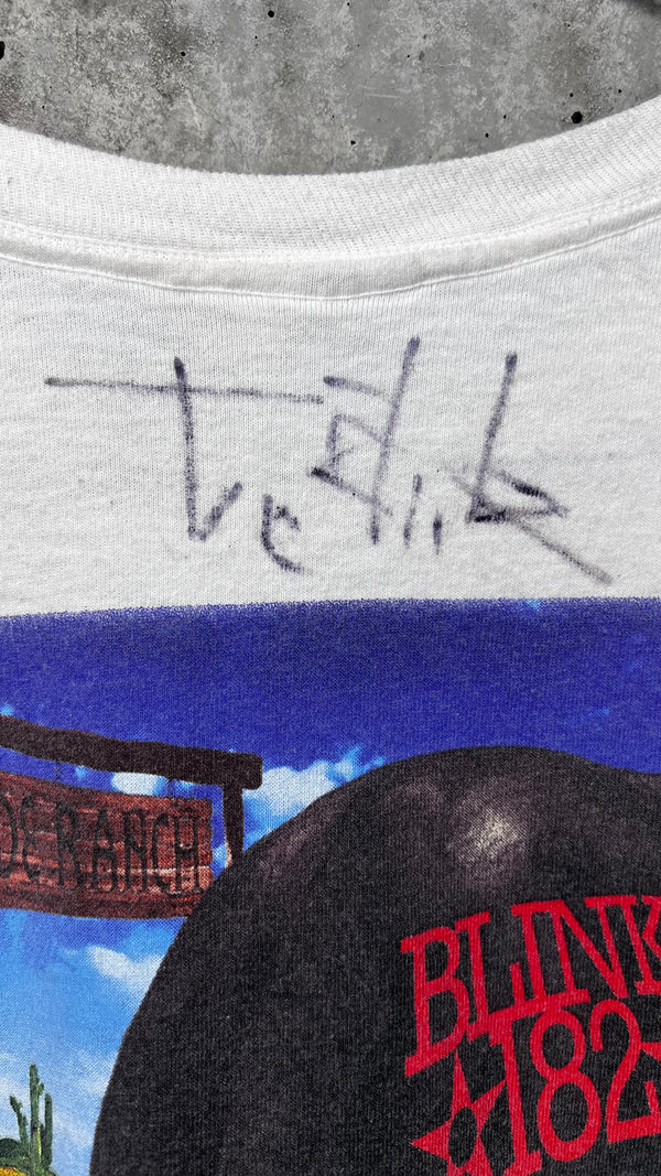 BLINK 182 DUDE RANCH ALBUM ART TEE 97’ | SIGNED BY TOM DELONGE