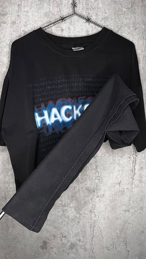 HACKERS CODE & TITLE HIT MOVIE TEE