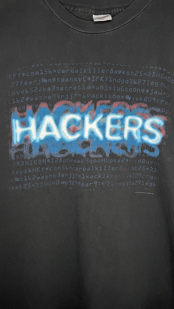 HACKERS CODE & TITLE HIT MOVIE TEE
