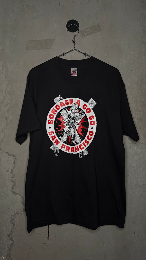 BONDAGE A GO GO FETISH/BDSM TEE