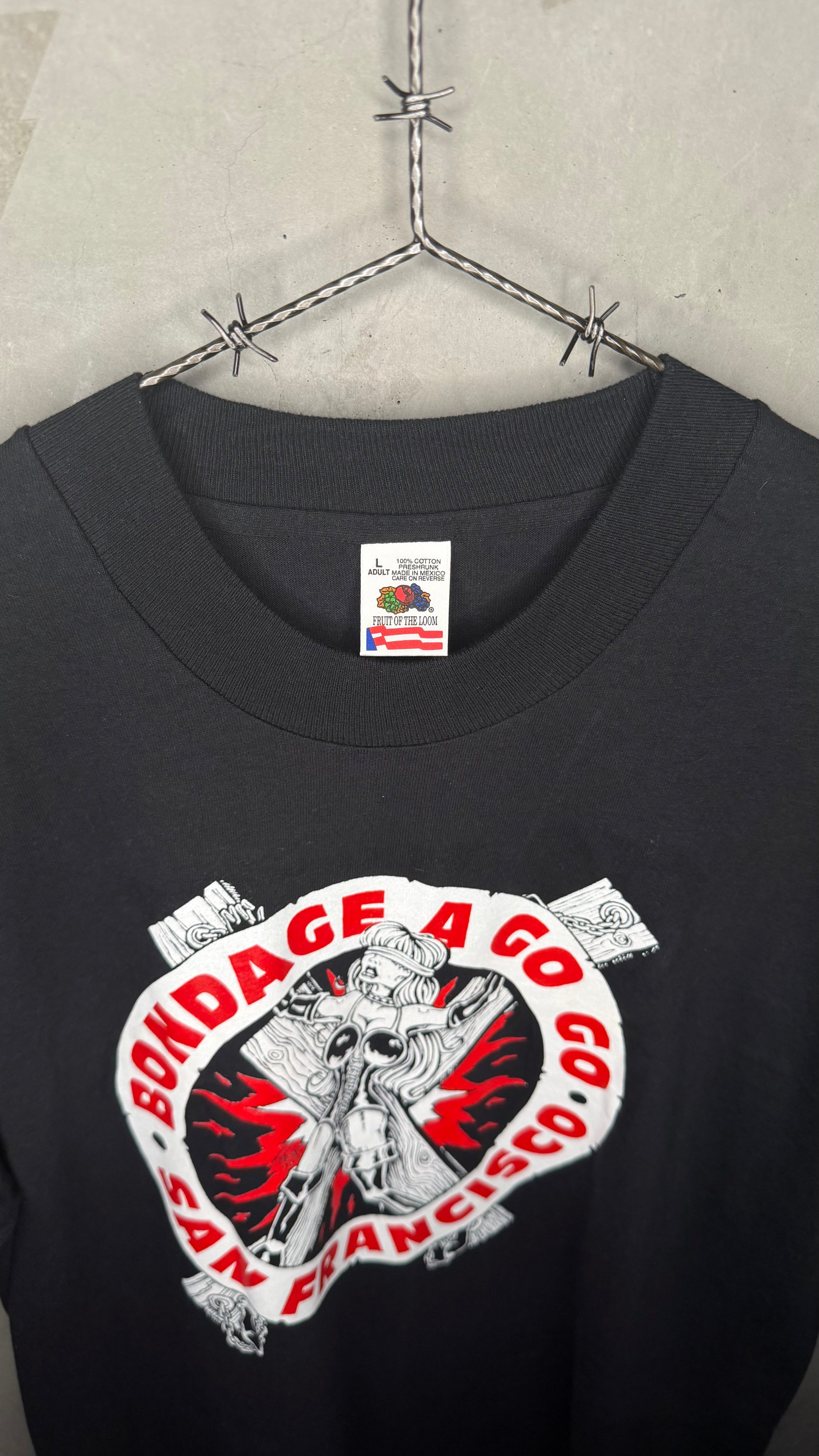 BONDAGE A GO GO FETISH/BDSM TEE