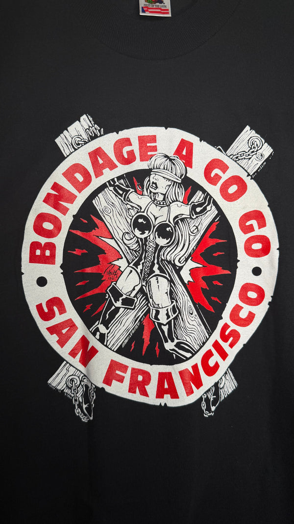 BONDAGE A GO GO FETISH/BDSM TEE