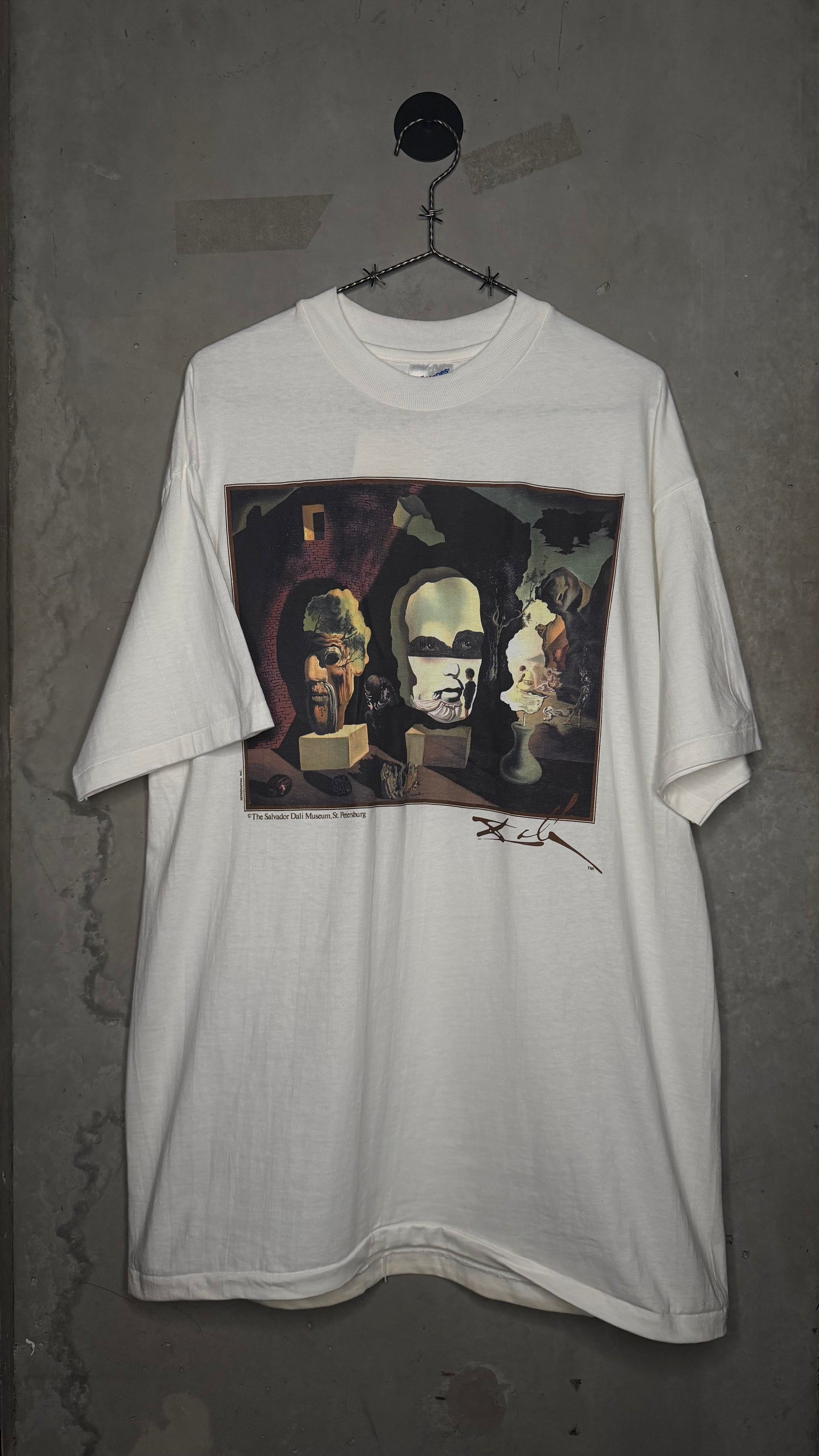 SALVADOR DALí ART TEE | ‘OLD AGE, ADOLESCENCE, INFANCY (THE THREE AGES)’ | DEADSTOCK WITH TAGS