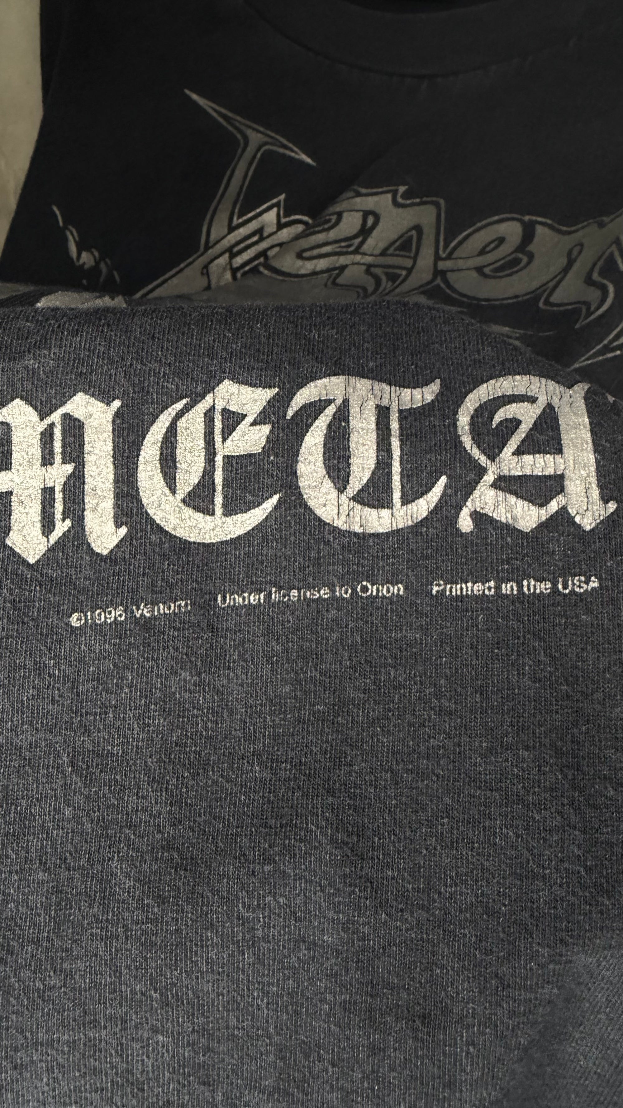 VENOM BLACK METAL LONGSLEEVE TEE