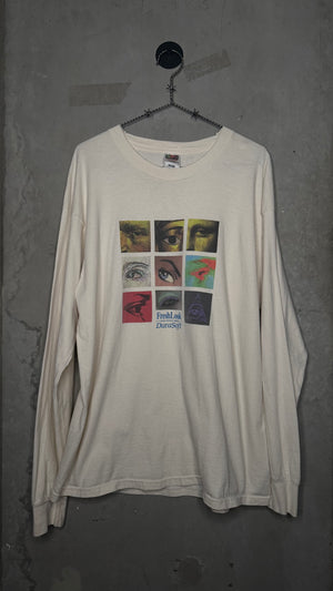DURASOFT COLOR CONTACTS ‘FAMOUS EYES’ LONGSLEEVE ART TEE