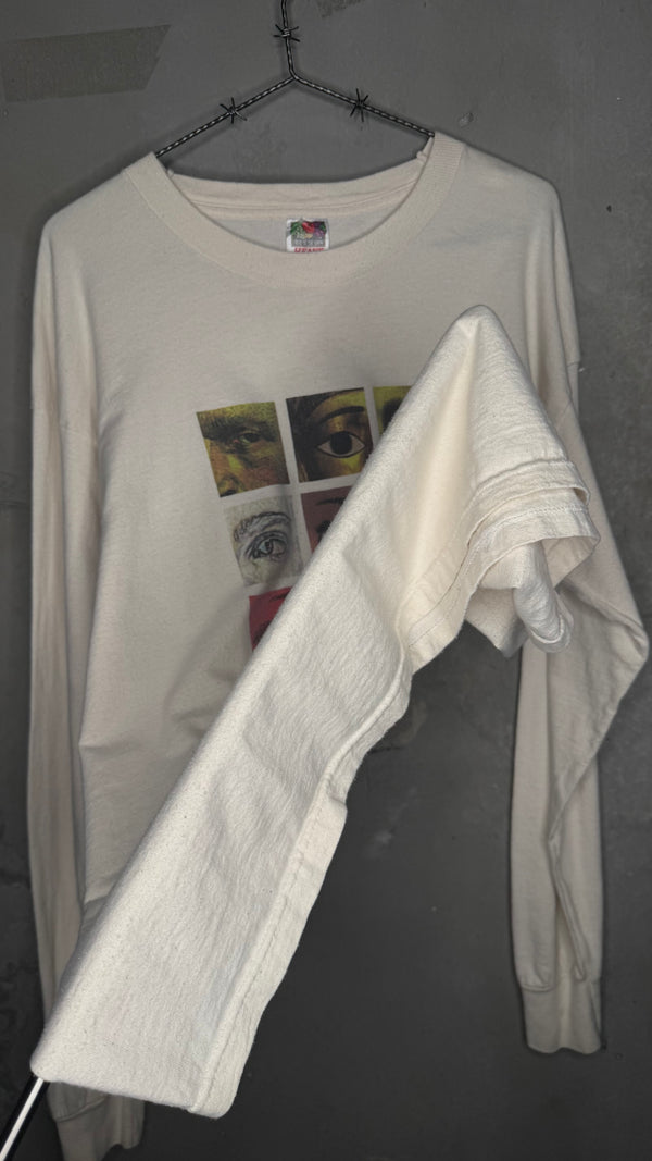 DURASOFT COLOR CONTACTS ‘FAMOUS EYES’ LONGSLEEVE ART TEE