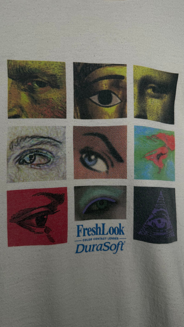 DURASOFT COLOR CONTACTS ‘FAMOUS EYES’ LONGSLEEVE ART TEE