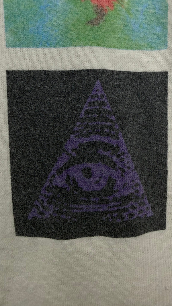 DURASOFT COLOR CONTACTS ‘FAMOUS EYES’ LONGSLEEVE ART TEE